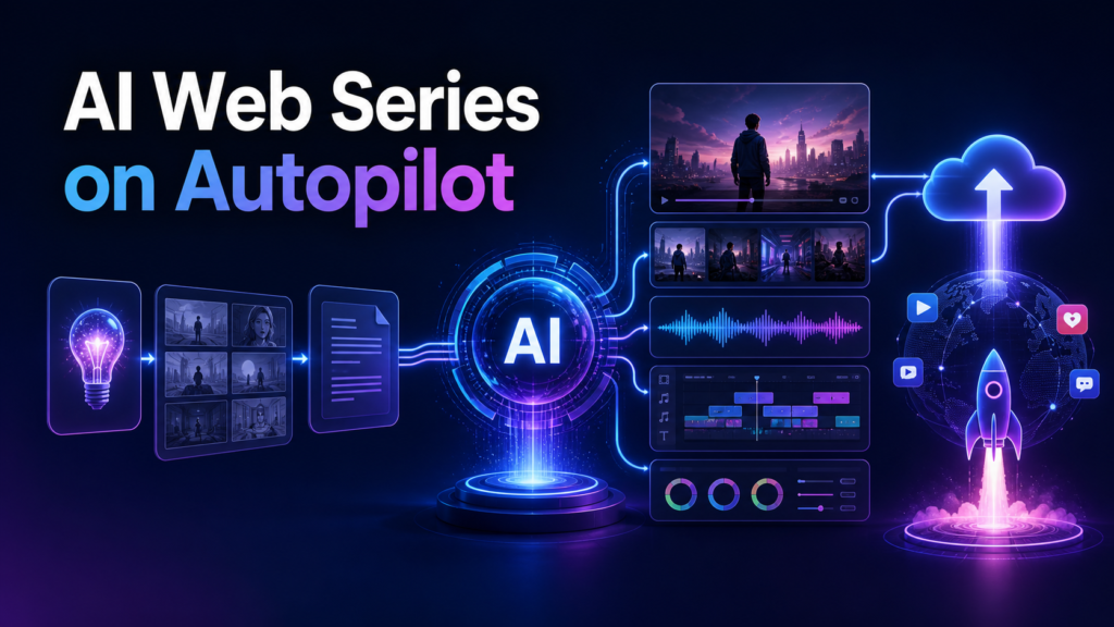 AI That Builds & Publishes Full Web Series Episodes on Autopilot