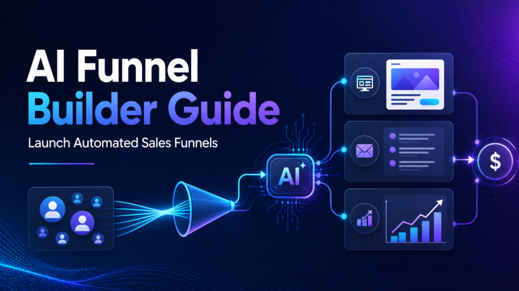AI Funnel Builder Guide: Launch Automated Sales Funnels Without a Copywriter or Designer