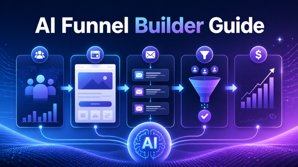 AI Funnel Builder Guide: Launch Automated Sales Funnels Without a Copywriter or Designer