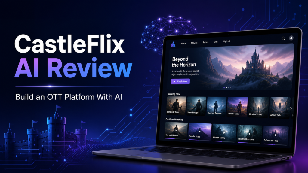 CastleFlix AI Review: Build a Netflix-Style OTT Platform With AI