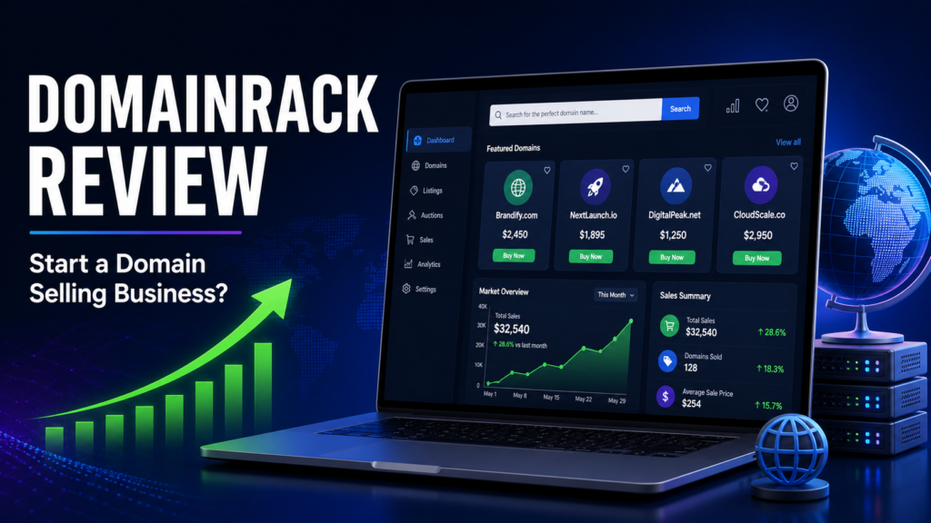 DomainRack Review: Can This “GoDaddy Killer” Software Help You Start a Domain Selling Business?