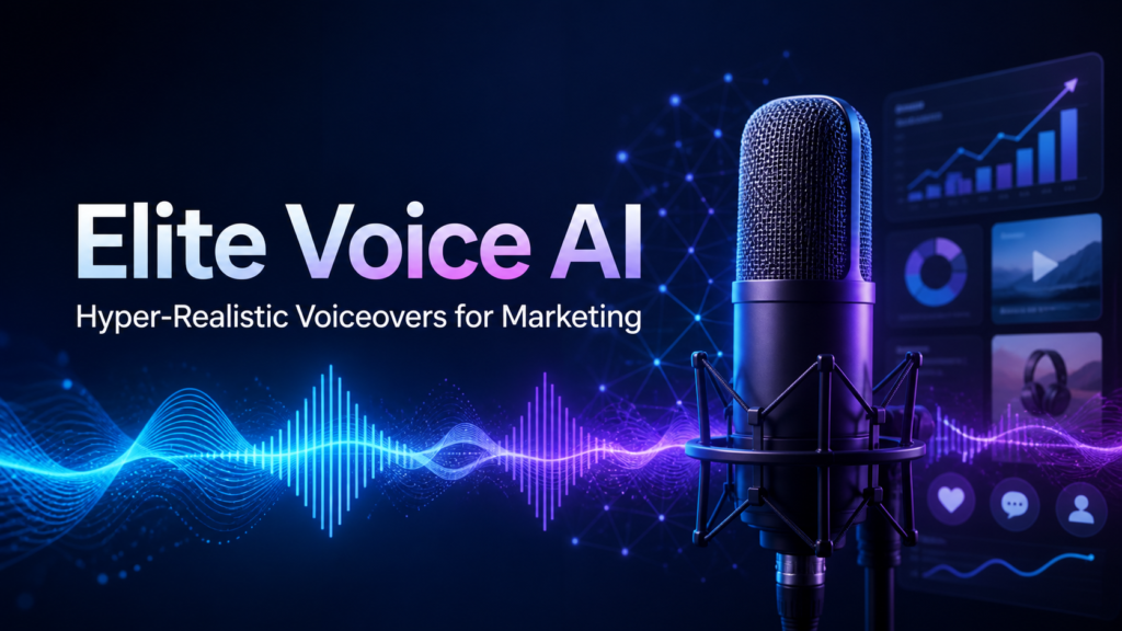 Elite Voice AI: Create Hyper-Realistic Voiceovers for Marketing