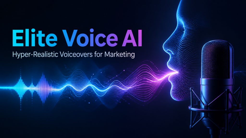 Elite Voice AI: Create Hyper-Realistic Voiceovers for Marketing