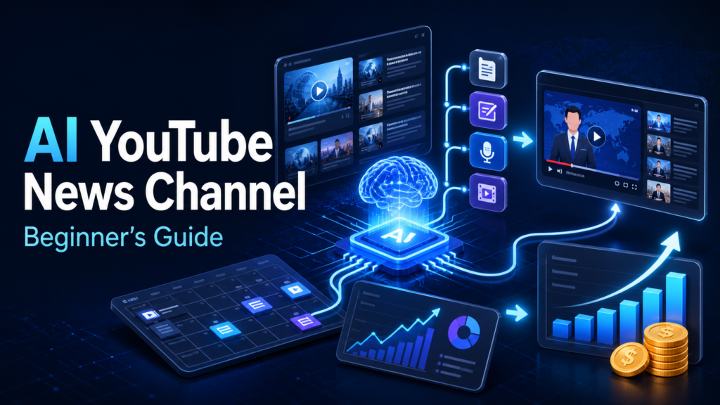 First AI That Builds & Runs a Profitable YouTube News Channel For You: Complete Beginner’s Guide