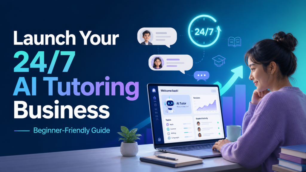 Launch Your Own 24/7 AI Tutoring Business: A Beginner-Friendly Guide