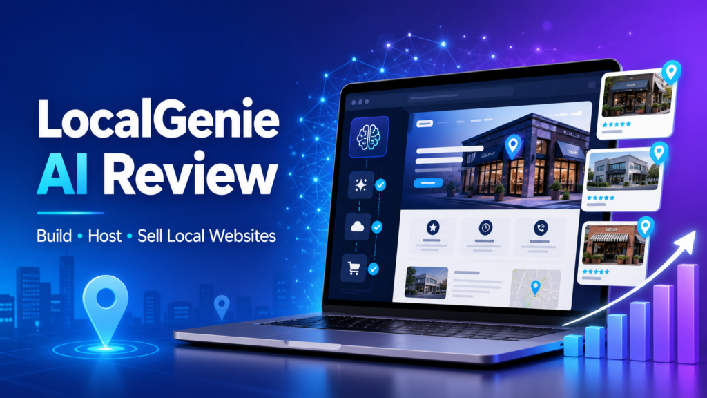 LocalGenie AI Review: Instantly Builds Hosts, and Sells AI-Optimized Local Websites