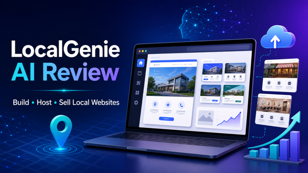 LocalGenie AI Review: Instantly Builds Hosts, and Sells AI-Optimized Local Websites