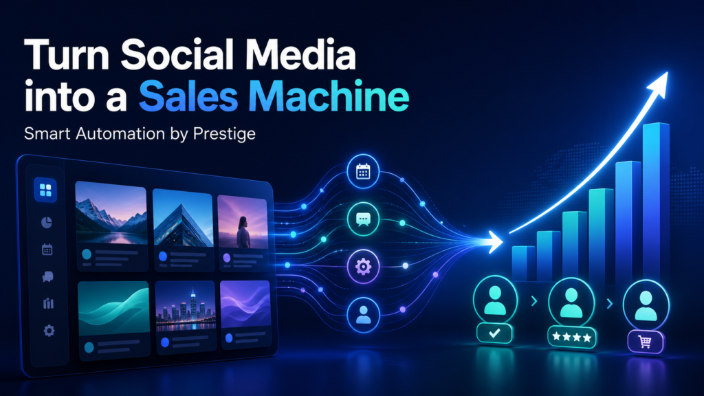 Turn Social Media into a Sales Machine with Prestige's Smart Automation