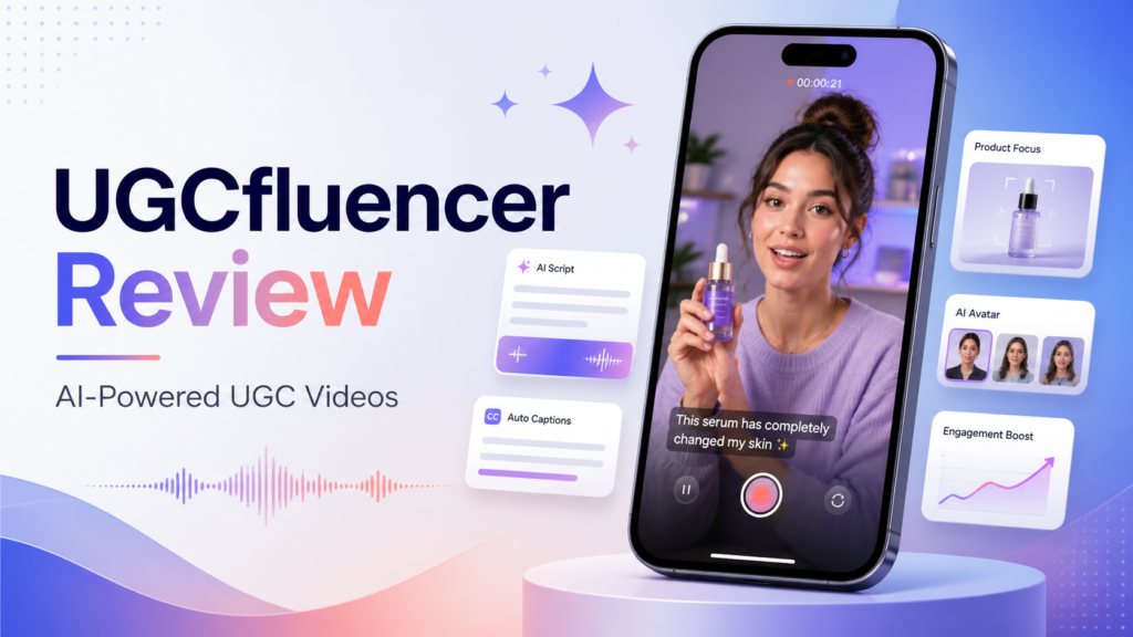 UGCfluencer Review: Create AI-Powered UGC and Influencer-Style Videos