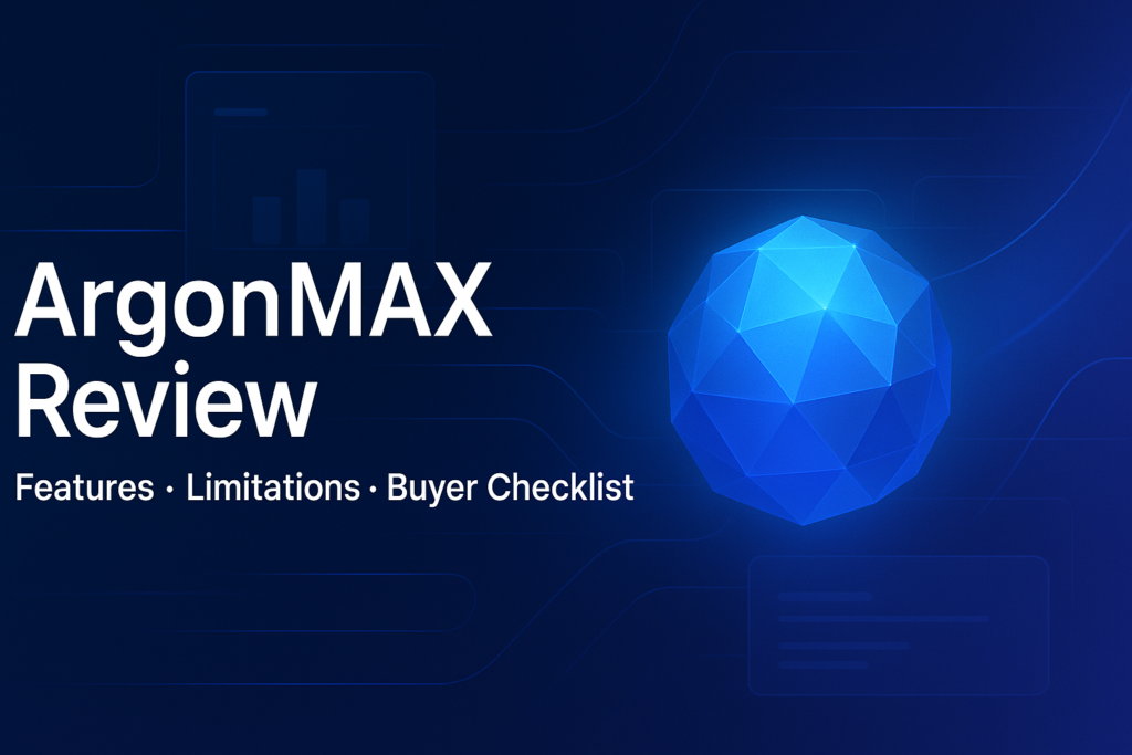 ArgonMAX Powered by Gemini 4 Argon Review: Features, Limitations, and Buyer Checklist