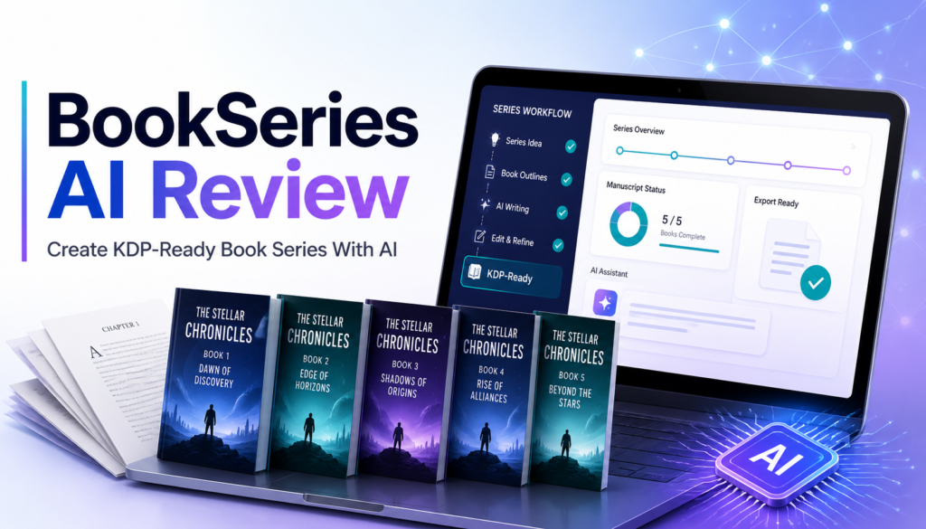 BookSeries AI Review: Create KDP-Ready Book Series With AI