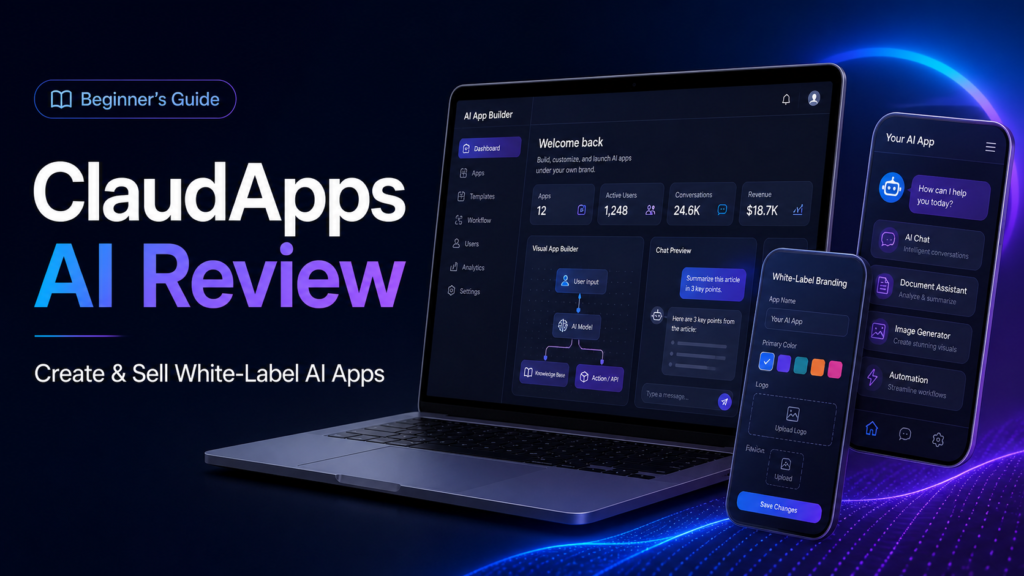 ClaudApps AI Review: A Beginner’s Guide to Creating and Selling White-Label AI Apps