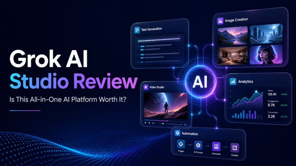 Grok AI Studio Review: Is This All-in-One AI Creator Platform Worth It?