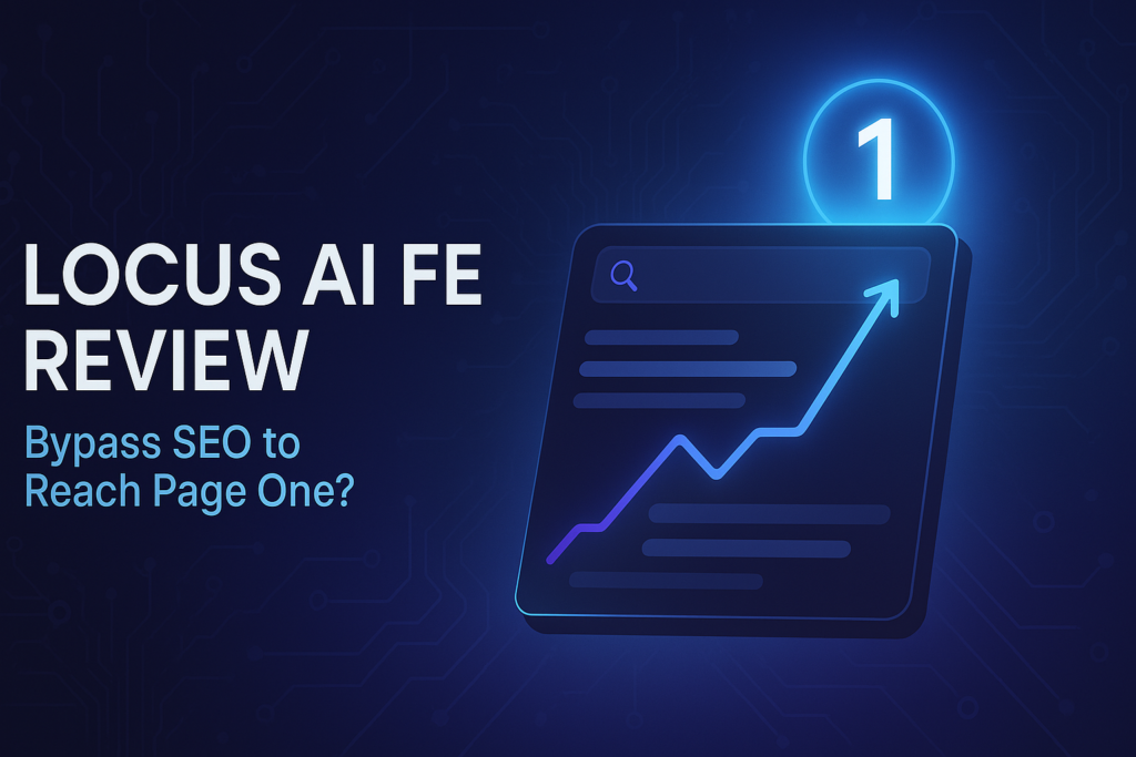 LOCUS AI FE Review: Can It Really Bypass SEO and Reach Google’s First Page?