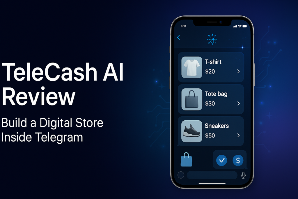 TeleCash AI Review: Build a Ready-Made Digital Store Inside Telegram