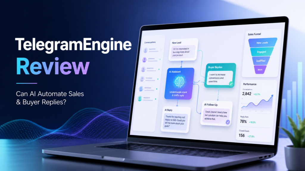 TelegramEngine Review: Can AI Automate Telegram Sales and Buyer Replies?